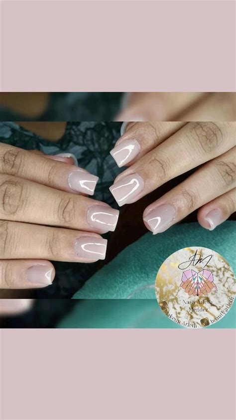 Uñas Cortas Tono Nude