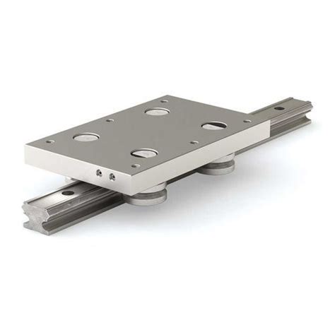 Rail de guidage linéaire IVTAAW series PBC Linear en aluminium