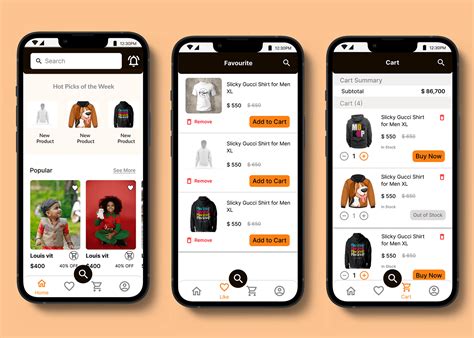 E Commerce Mobile Design On Behance