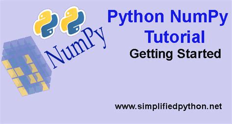 Python NumPy Tutorial Getting Started With NumPy