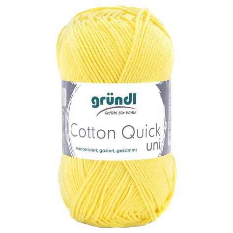 Gründl Cotton Quick Uni 100 Baumwolle