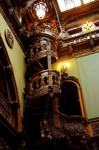 Peles Castle Peles Castle Spiral Staircase Castle