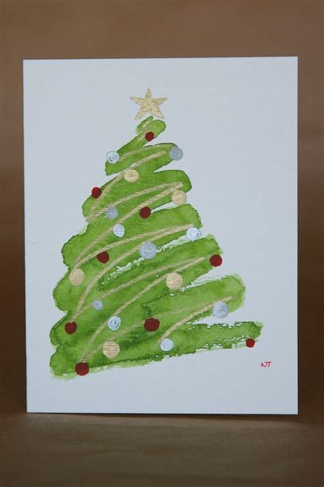 Resultado De Imagen Para Tarjeta De Navidad Acuarela Watercolor