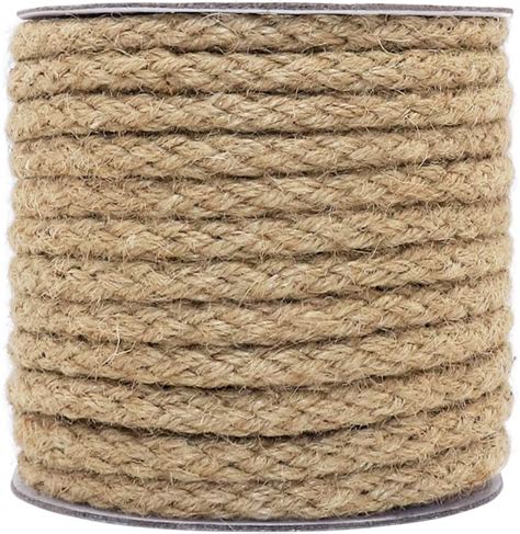 Amazon Tenn Well Mm Jute Rope Feet Braided Jute Cord Thick