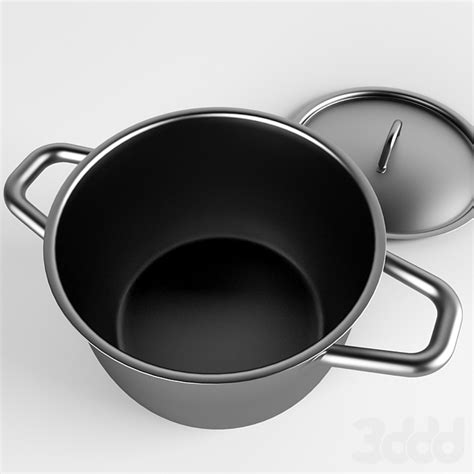 Кастрюля IKEA OUMBERLIG - Посуда - 3D модель
