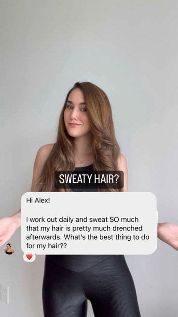 Combat Post Workout Sweat With Hair Routine