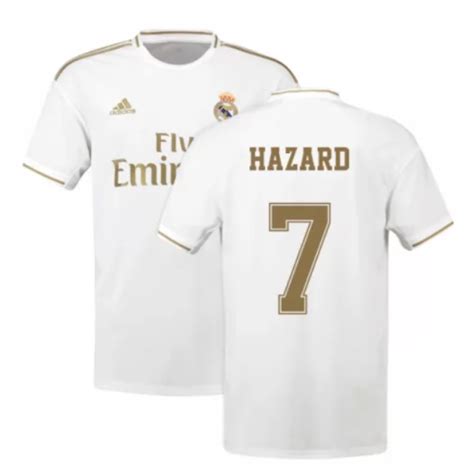 Real Madrid Home Jersey 19/20 #7 Eden Hazard