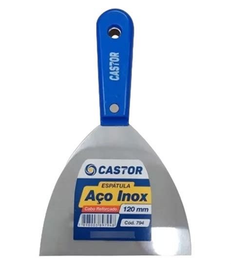 Espátula Multiuso de Aço Inox 120mm Série 790 Casa da Textura