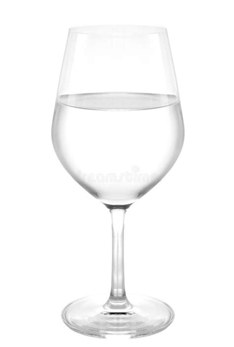 Wine glass with water stock photo. Image of white, water - 27970736