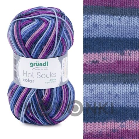 Włóczka skarpetkowa Gründl Hot Socks Color Kokonki motki ombre