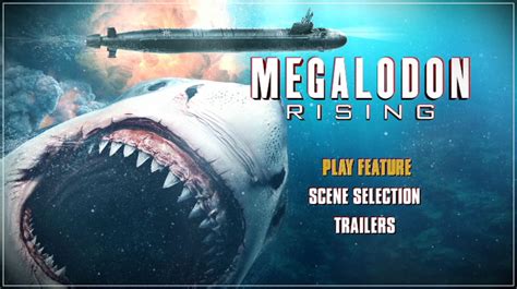 Megalodon Rising 2021 DVD Menus