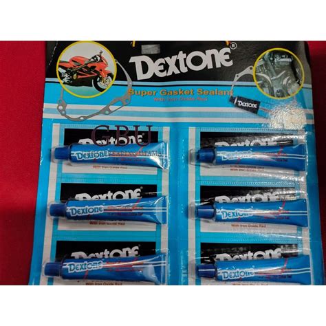 Jual LEM SUPER GASKET SEALER DEXTONE BIRU PEREKAT LOGAM ORIGINAL