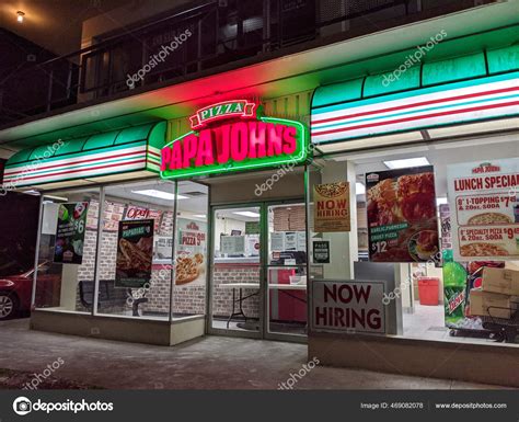 Honolulu April Papa John's Pizza Store Front Honolulu April 2020 ...