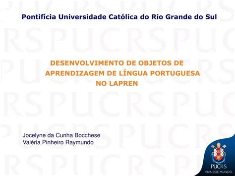 PPT - Pontifícia Universidade Católica do Rio Grande do Sul PowerPoint ...