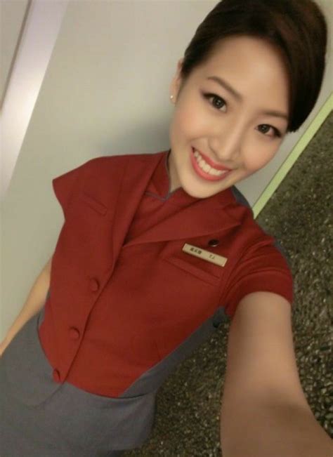 Pin On China Airlines Cabin Crew Ground Crew Flight Attendant Fashion