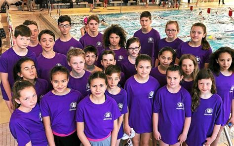 Lorient Natation Dexcellents R Sultats Chez Les Jeunes Le T L Gramme