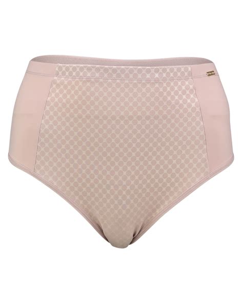 Riachuelo Calcinha Hot Pant Plus Size Dilady Bolinhas Rosê