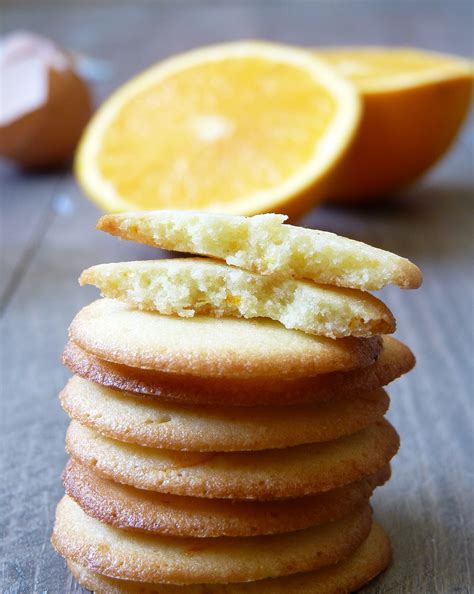 Biscuits Aux Zestes D Orange