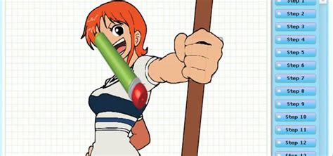 How to Draw Nami (One Piece) « SketchHeroes