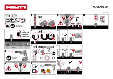 Hilti X Bt Gr M User Guide Manualzz