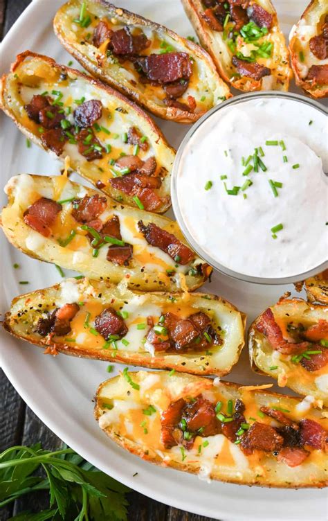 Loaded Potato Skins T