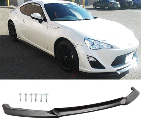 Scion Fr S Polyurethane Front Bumper Lip Unpainted Black