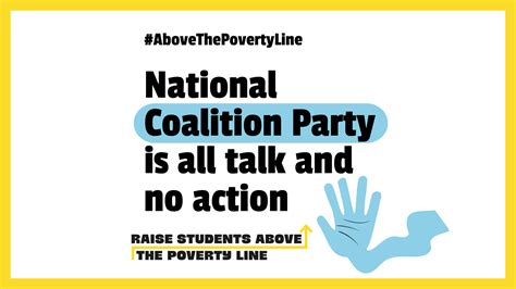 When It Comes To Students The National Coalition Party Is All Talk And