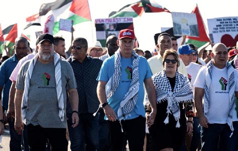 D Az Canel Encabeza Marcha En Solidaridad Con Palestina En Cuba Grupo