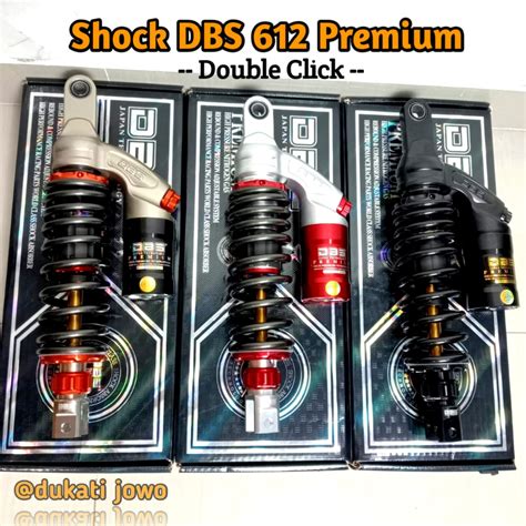 Jual Shock Tabung Matic DBS GP 612 Premium Double Click Shockbreaker