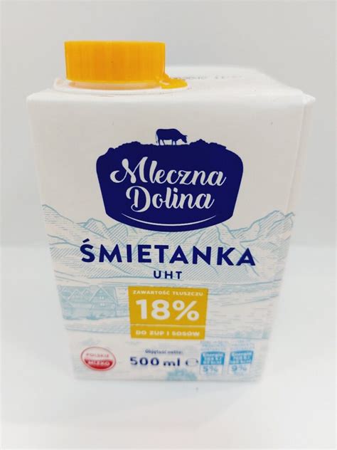 Сливки 18% Mlekovita 500мл — Felicita