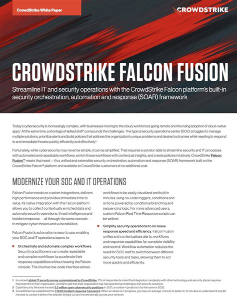 CrowdStrike Falcon Fusion | CrowdStrike