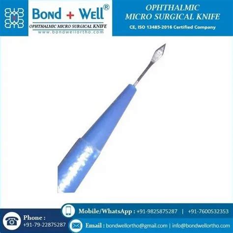 Bond Well 15 Degrees Ophthalmic Keratome Knife Rs 35 Piece Bond Well