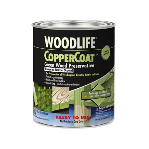 Wolman Woodlife Green Water Based Wood Preservative 1 Qt Paintplace