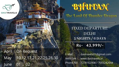 Bhutan Tour From Delhi Bhutan Holidays Package Best Bhutan Package