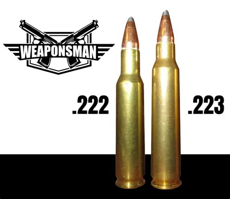 .222 vs .223 Calibers [Who Wins?] - WeaponsMan