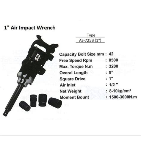 Jual Wipro Air Impact Wrench Inch As B Alat Buka Baut Terbaik