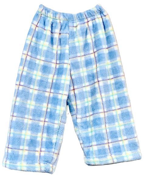 Blue Plaid Pajama Pants Made With Love And Kisses