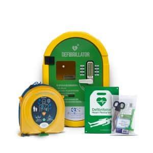 Aed Protect Solar Powered Outdoor Defibrillator Cabinet Locked