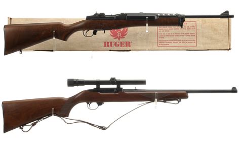 Two Ruger Semi-Automatic Rifles | Rock Island Auction