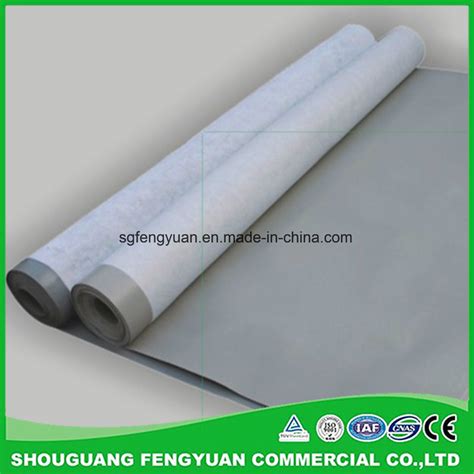 Homogeneous Pvc Roofing Waterproof Membrane For Roof Pvc Membrane And