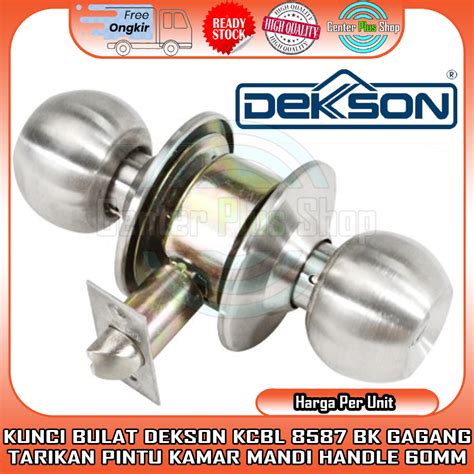 Jual Kunci Bulat Dekkson Kcbl Pintu Kamar Mandi Dekson Kc Bl