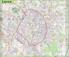 Lecce Maps | Italy | Discover Lecce with Detailed Maps