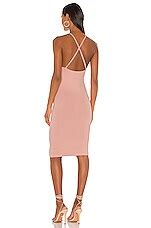 Superdown Safia Open Back Midi Dress In Nude REVOLVE