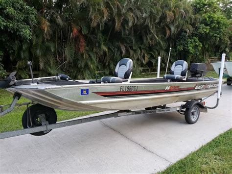 1990 16ft Aluminum Boat Panfish16 Bass Tracker For Sale In Fort