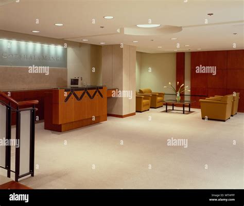 Modern office building lobby Stock Photo - Alamy