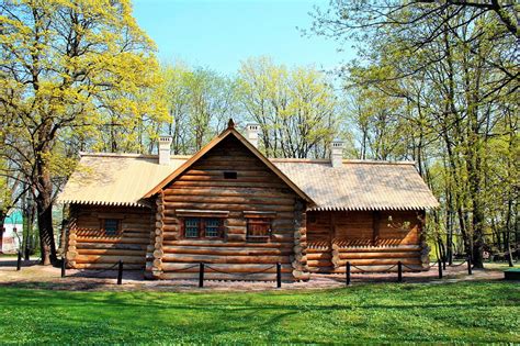 Log Cabin Of Peter The Great Free Stock Photo - Public Domain Pictures