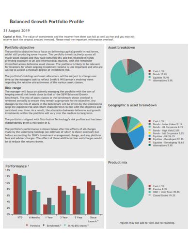 Growth Portfolio - 10+ Examples, Format, Pdf