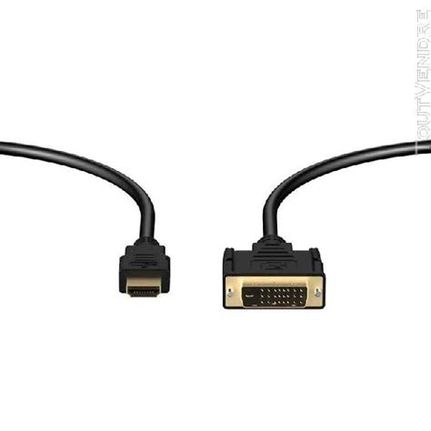 Cable Haute Vitesse Hdmi Vers Dvi Dvi Vers Hdmi Full Hd De 1 En France