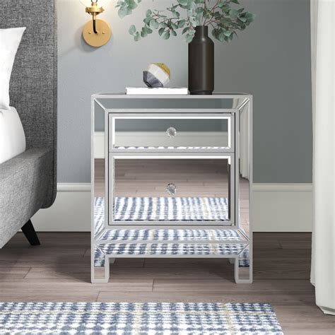 Mirrored Nightstand Foter