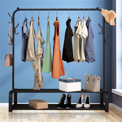 Spacious Coat Stand Wardrobe Clothing Rack